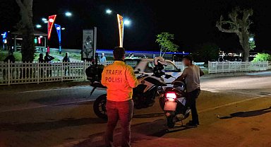 Gürültü kirliliğine sebep olan motosiklet sürücüsüne 35 bin lira ceza