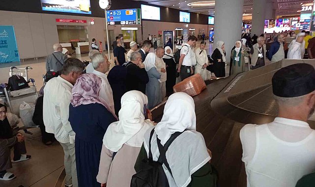 Hacılar kutsal topraklardan yurda dönmeye başladı