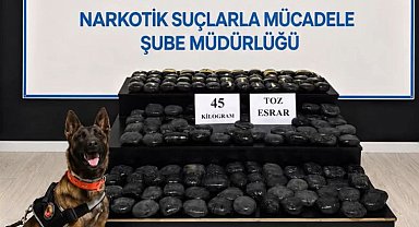 Hakkari'de aranan şahıs 45 kilo uyuşturucuyla yakalandı