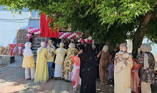 Hasköy'de "Hayat Boyu Öğrenme Haftası Sergisi" açıldı