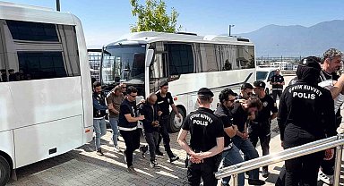 Hava destekli operasyonun ardından 23 şüpheli adliyede