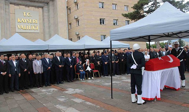 Hayatını kaybeden Vali Yardımcısı Esmer için tören düzenlendi