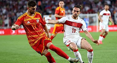 Hazırlık maçı: Türkiye: 2 - Kuzey Makedonya: 0