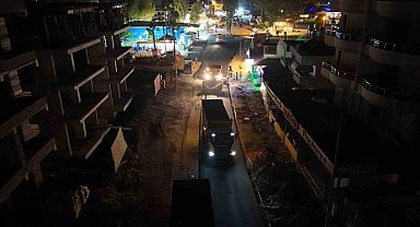 HBB,Arsuz'da yol çalışmalarını sürdürüyor
