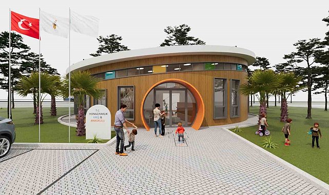 Honaz Belediyesi Gündüz Bakımevinin temeli atılıyor