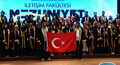 İnönü Üniversitesi İletişim Fakültesi'nde mezuniyet heyecanı