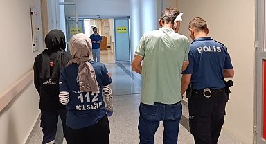 İnşaattan düşen malzeme yayaya isabet etti: 1 yaralı