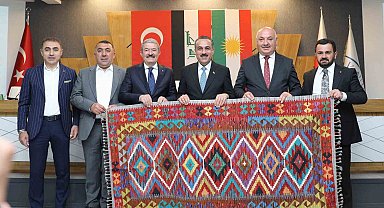 Irak Kürt Bölgesel Yönetimi heyetinden Van TSO'ya ziyaret