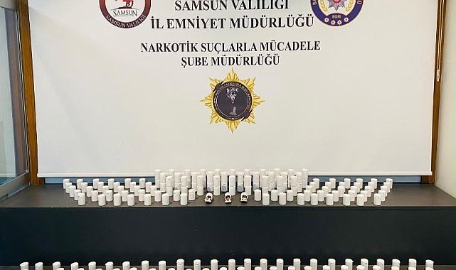 İş yerine narkotik baskını: 11 bin 650 sentetik ecza ele geçirildi
