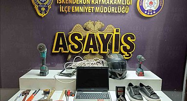 İskenderun'da hırsızlık yapan 4 şahıs tutuklandı