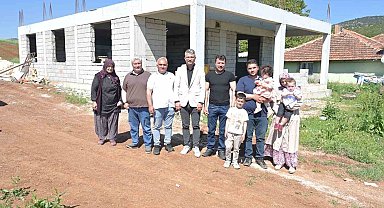 Isparta Belediyesi'nden Tezcan ailesine destek eli