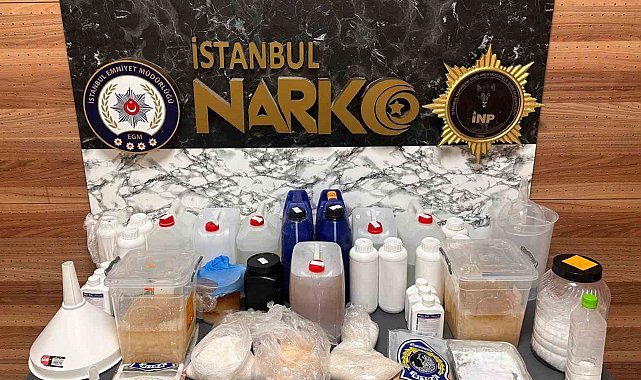 İstanbul'da uyuşturucu operasyonu: 30 kilo metamfetamin ele geçirildi