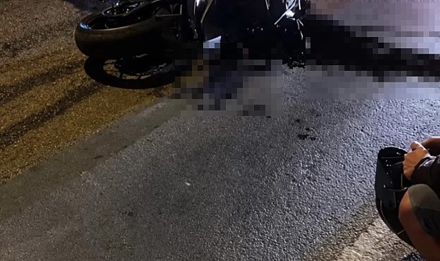 İzmir'de motosiklet kazası: Sürücü hayatını kaybetti