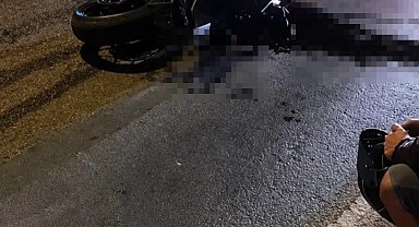 İzmir'de motosiklet kazası: Sürücü hayatını kaybetti