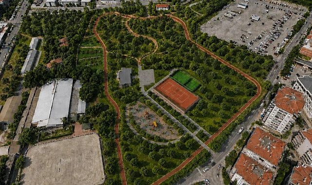 İzmir'de Aliberti Köşkü kent parkına dönüşüyor