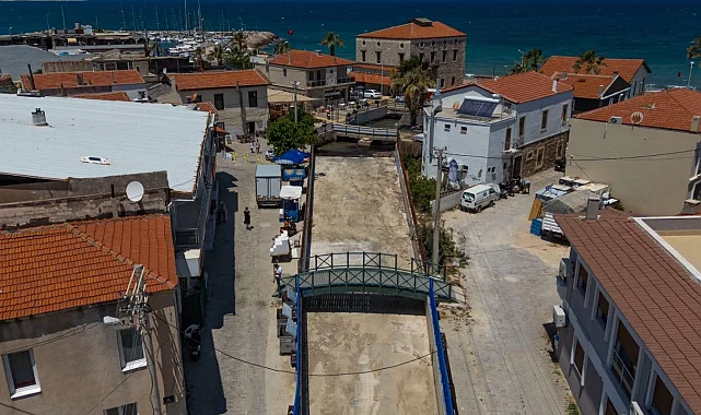 İZSU'dan Yarımada derelerine güvenlik seferberliği... Urla ve Çeşme'de 7 bin 500 ton taş kullanıldı