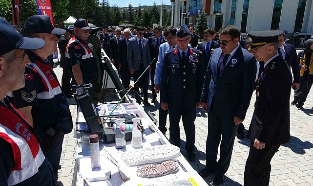 Jandarma Teşkilatı'nın 187. Kuruluş yıl dönümü Kütahya'da törenle kutlandı