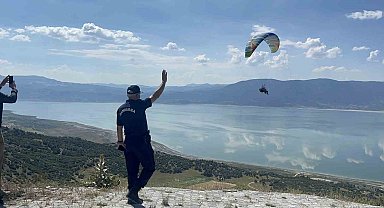 Jandarmanın 187'nci yılı Burdur semalarında kutlandı