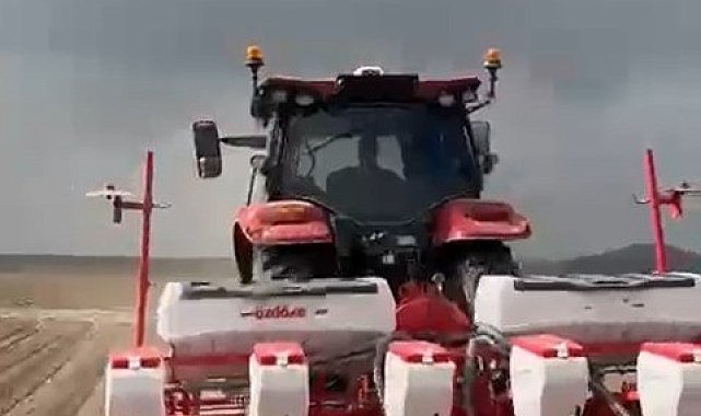 Kabak çekirdeği üretiminde önemli merkez olan Tomarza'da ekim sezonu başladı
