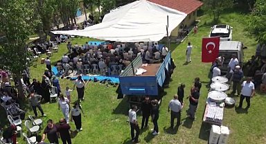 Kadıncık Mahallesi'nde yağmur ve şükür duası yapıldı