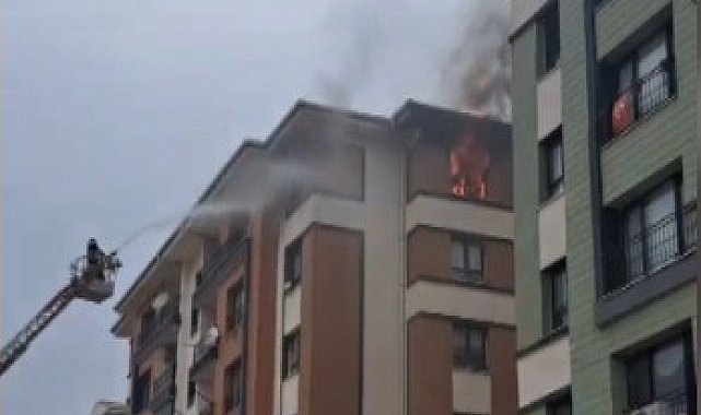 Kahramanmaraş'ta ikamet yangını