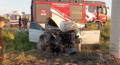 Kahramanmaraş'ta kaza: 1 yaralı
