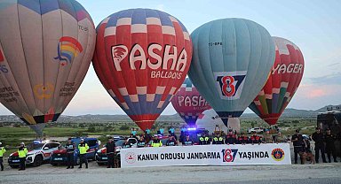 Kapadokya semalarında JÖAK'tan nefes kesen gösteri