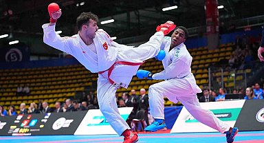 Karate şampiyonasında Avrupa ikinci oldu