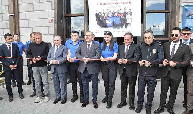 Kars'ta Ceza İnfaz Kurumları eğitim sergisi açıldı