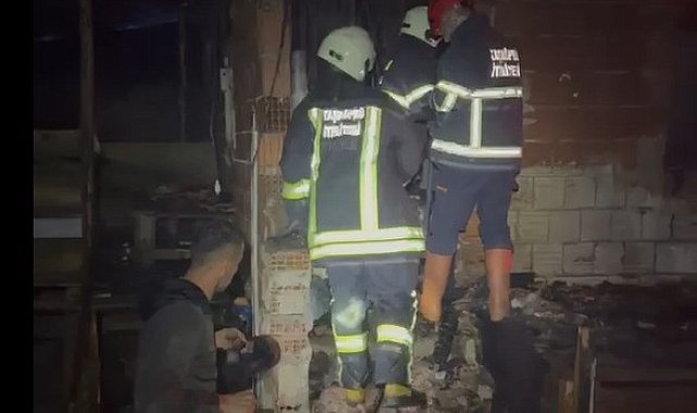Kastamonu'da ev yangını