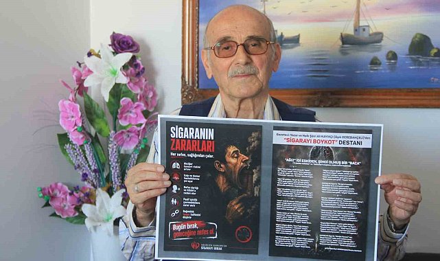 Kayıkçı'dan sigaraya karşı "mısra mısra" savaş: "Sigarayı Boykot Destanı"