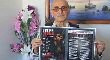 Kayıkçı'dan sigaraya karşı "mısra mısra" savaş: "Sigarayı Boykot Destanı"