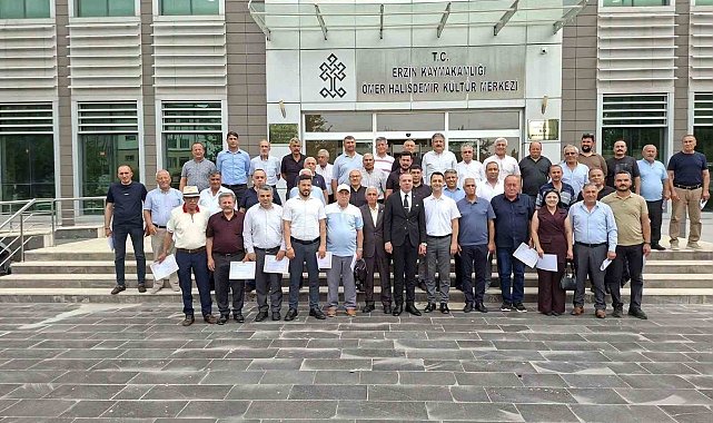Kaymakam Özaydın, Erzin'e veda etti