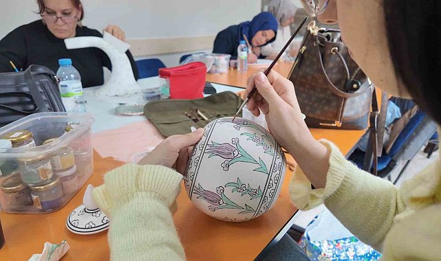 KAYMEK'ten Türk Dünyası Kültür Başkenti vizyonuna güçlü katkı: Çini sanatına yoğun ilgi