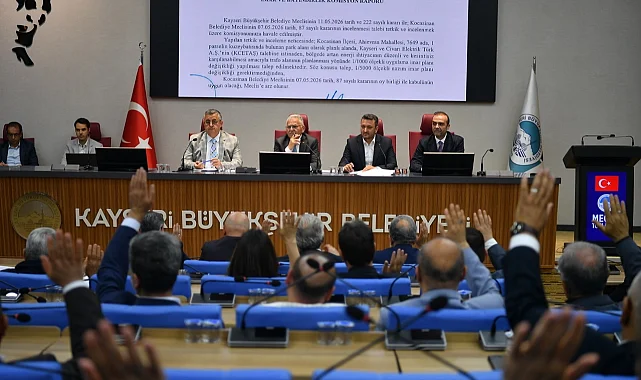 Kayseri Büyükşehir bütçesi kabul edildi