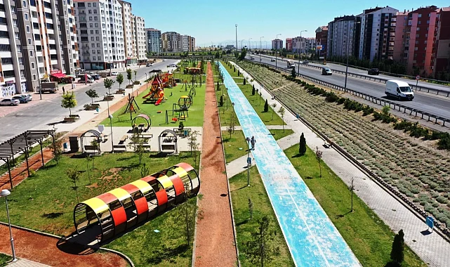 Kayseri Kocasinan farkıyla çocuklara park