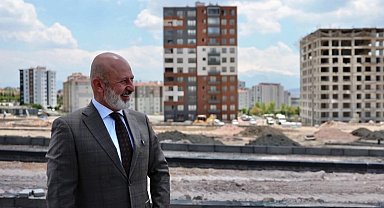 Kayseri Kocasinan'da kentsel dönüşümle yeni yaşam alanları yükseliyor