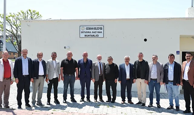 Kayseri Kocasinan'da muhtar destekleriyle hızlı hizmet