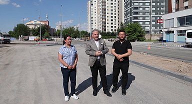 Kayseri Melikgazi'den Yıldırım Beyazıt'a yeni yol