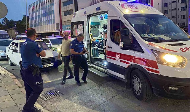 Kayseri'de bıçakla yaralanan genç esnafa sığındı: 1 yaralı
