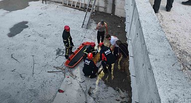 Kayseri'de bisiklet sürerken su kanalına düşen çocuk kurtarıldı