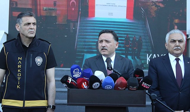 Kayseri'de Cumhuriyet tarihinin en büyük uyuşturucu operasyonu gerçekleştirildi