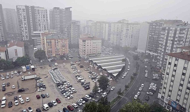 Kayseri'yi sağanak yağış vurdu