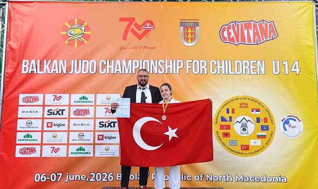 Kayserili Judocu Sarıkaya Balkan İkincisi oldu
