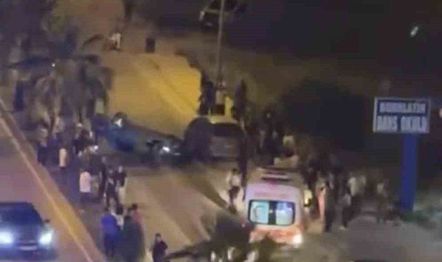 Kaza yapan araçtaki 3 kişi kaçtı, kısa sürede polise yakalandı