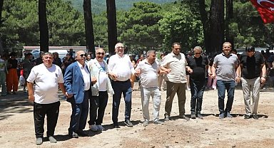 Kazdağı eteklerinde Karadeniz rüzgarı