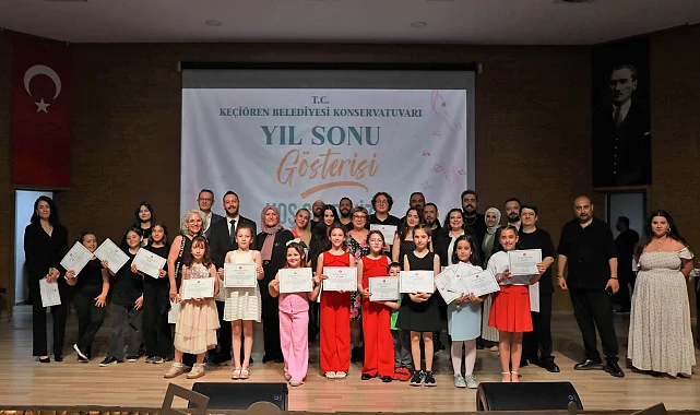 Keçiören Belediyesi Konservatuvarı'ndan yıl sonu konseri