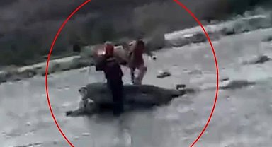 Kezer Çayı'nda mahsur kalan çocuğu AFAD kurtardı