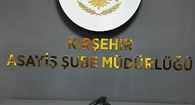 Kırşehir'de ruhsatsız tabanca ve fişek ele geçirildi