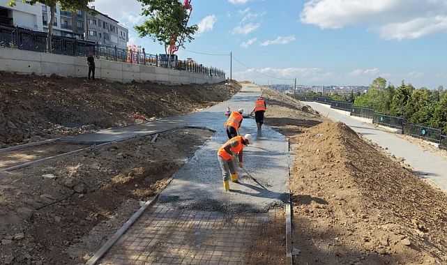 Kocaeli Çayırova'da Fatih Sultan Mehmet Parkı yenileniyor